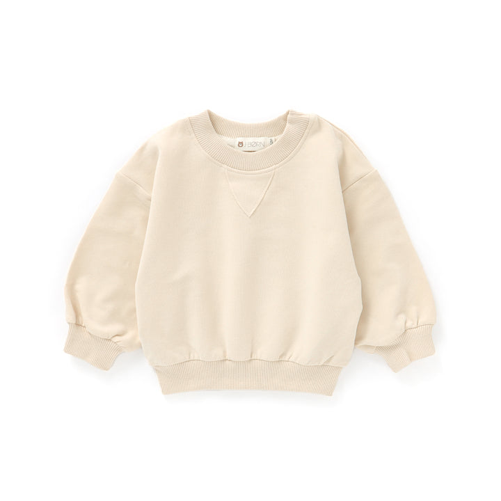JBØRN Organic Cotton Sweater | Personalisable in Cream, sold by JBørn Baby Products Shop, Personalizable by JustBørn