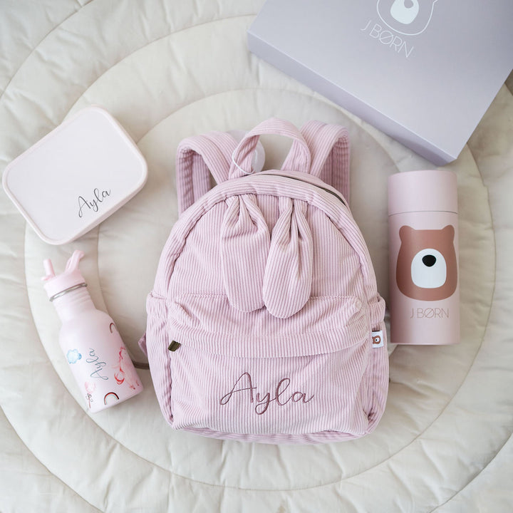 JBØRN Personalised Set | Backpack, Water Bottle & Lunch Box Set - Personalisable Baby Products Sold and Personalised by JustBørn