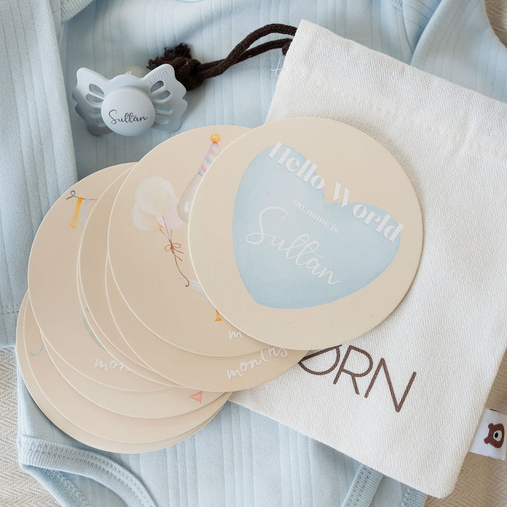 JBØRN Personalised Milestone Cards