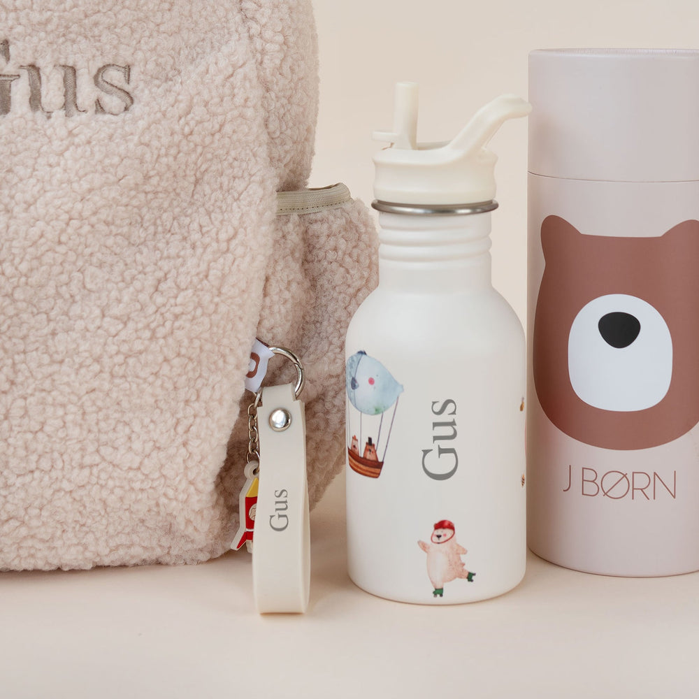 JBØRN Backpack Charm | Name Strap & Character Charm - Personalisable Baby Products Sold and Personalised by JustBørn