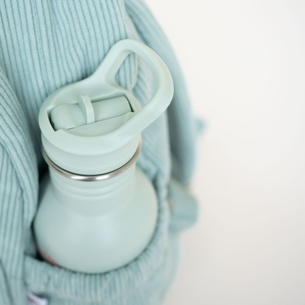 JBØRN Personalised Bunny Backpack Velvet Seafoam Yes - Personalisable Baby Products Sold and Personalised by JustBørn