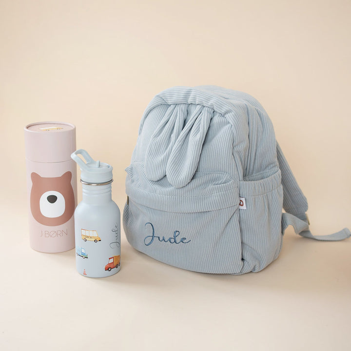JBØRN personalisiertes Set | Rucksack- & Wasserflaschen-Set