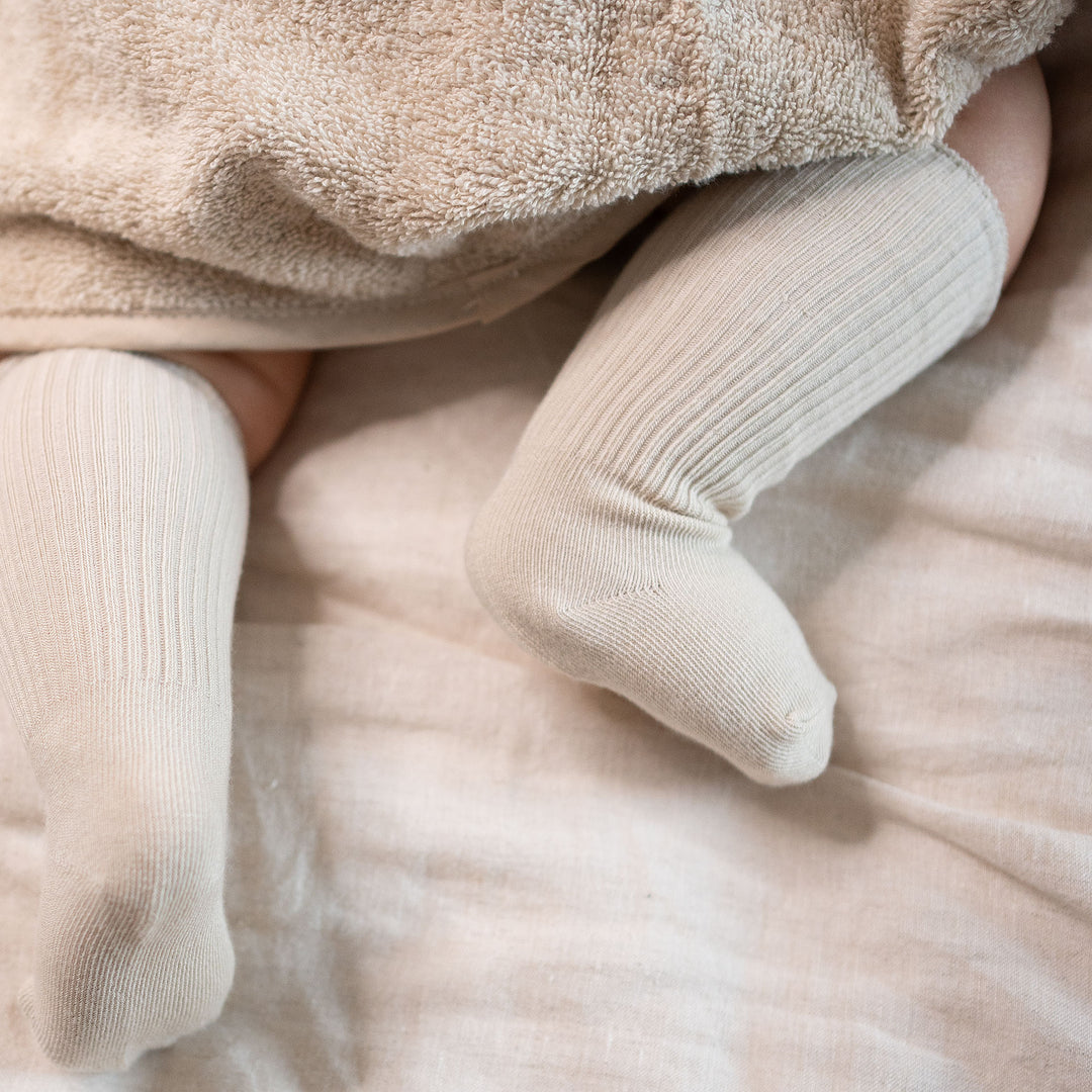 JBØRN Organic Cotton Baby Socks - Personalisable Baby Products Sold and Personalised by JustBørn