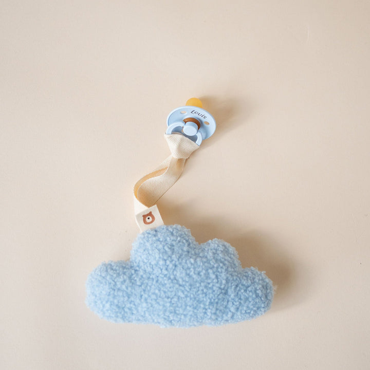 JBØRN Plush Pacifier Holder - Personalisable Baby Products Sold and Personalised by JustBørn