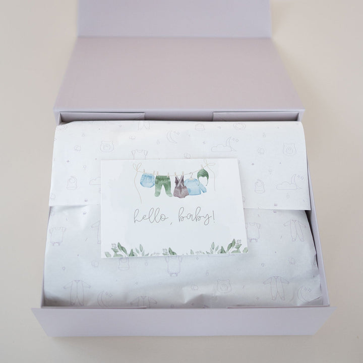 JBØRN x FRIGG Baby Gift Set | Organic Cotton Sleepsuit, First Pacifiers & Matching Clip - Personalisable Baby Products Sold and Personalised by JustBørn