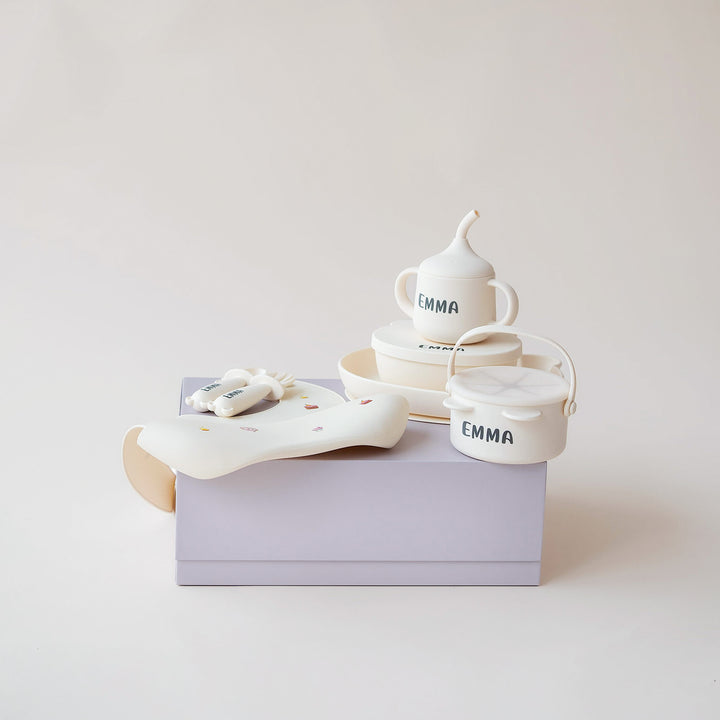 JBØRN Baby Gift Set | Weaning Essentials - Personalisable Baby Products Sold and Personalised by JustBørn