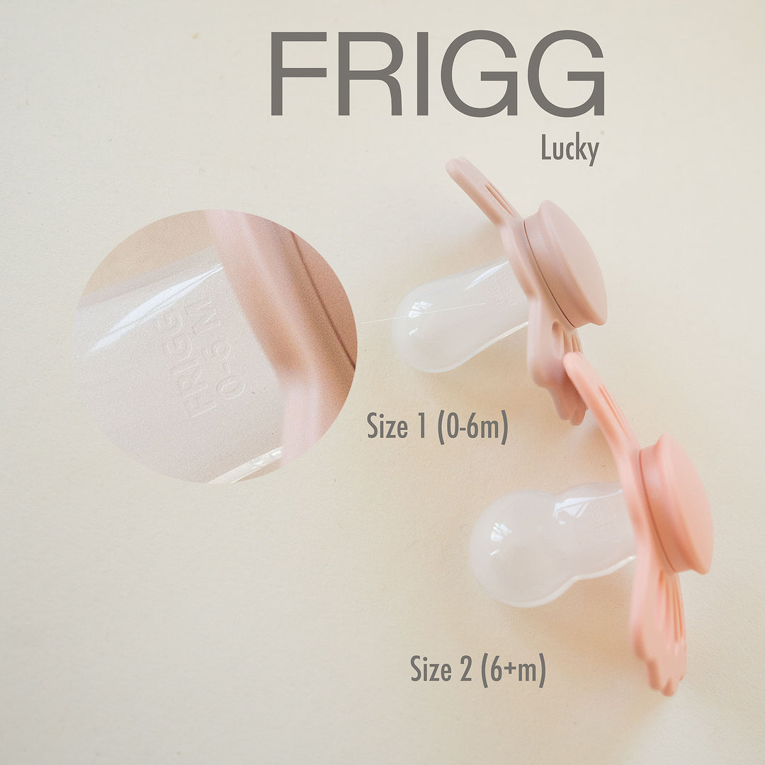 FRIGG Lucky Symmetrical Silicone Pacifiers | Personalised - Personalisable Baby Products Sold and Personalised by JustBørn