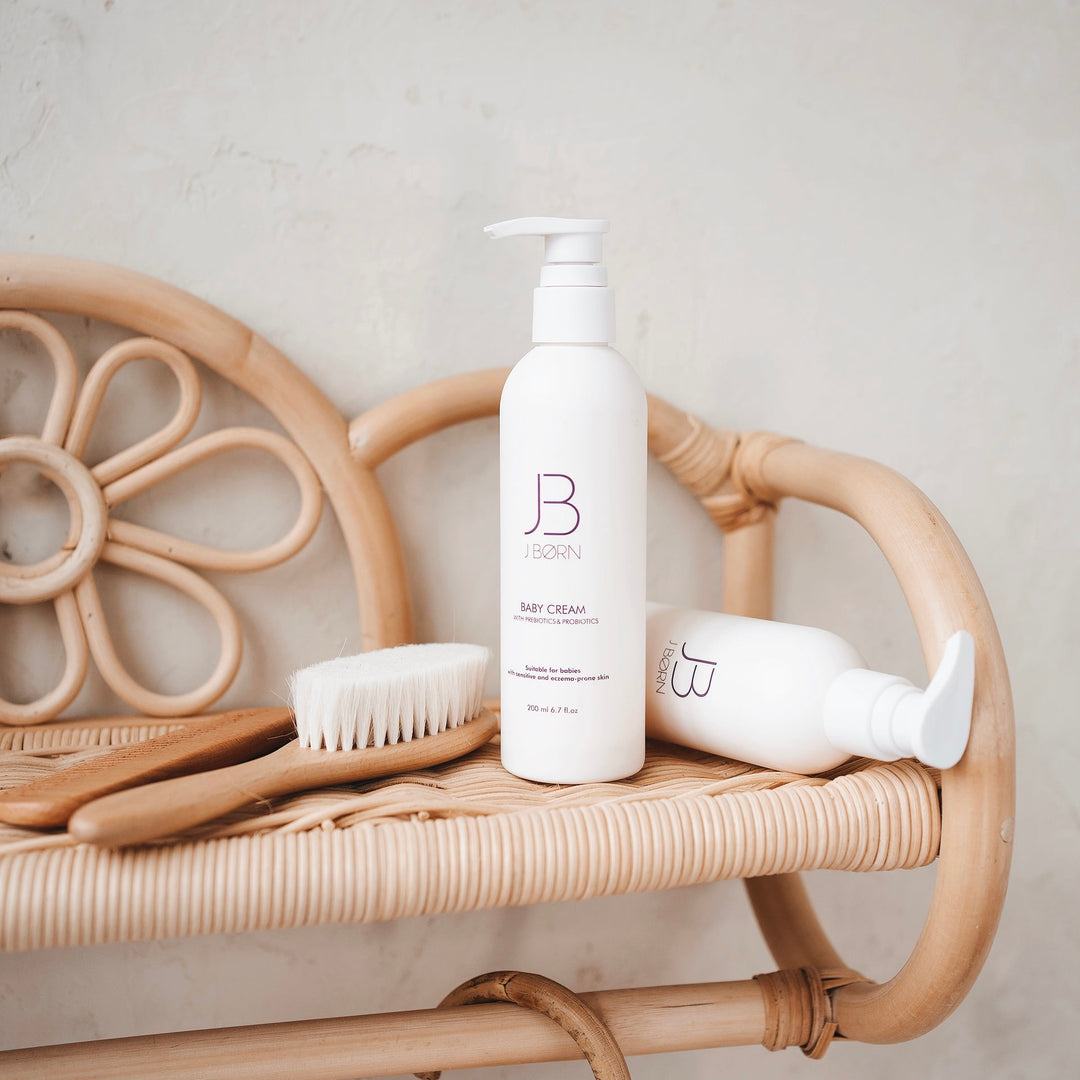 JBØRN Baby Cream | Fragrance-Free with Prebiotics & Probiotics - Personalisable Baby Products Sold and Personalised by JustBørn