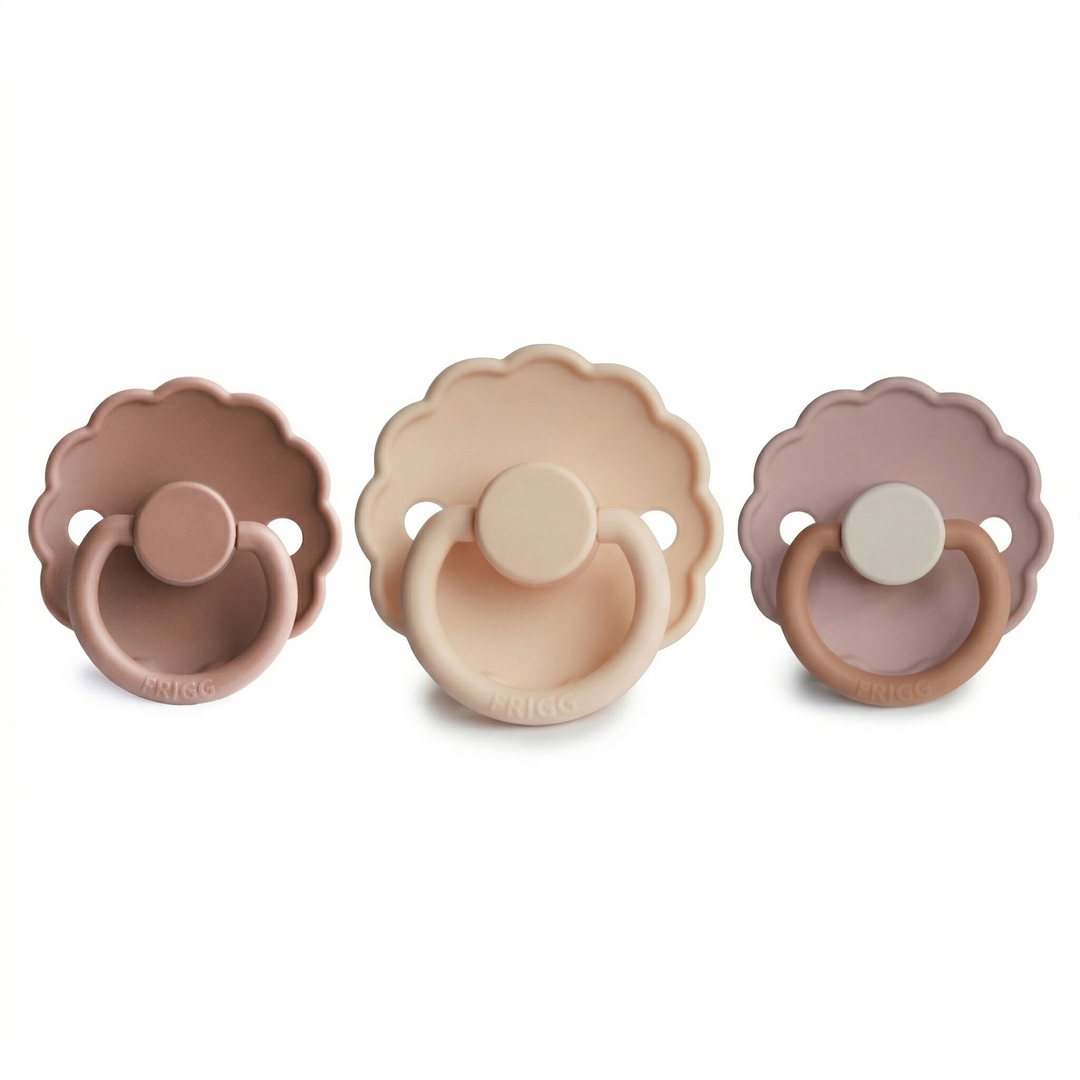 Frigg Daisy Natural Rubber Latex Pacifiers | Size 1 No - Personalisable Baby Products Sold and Personalised by JustBørn