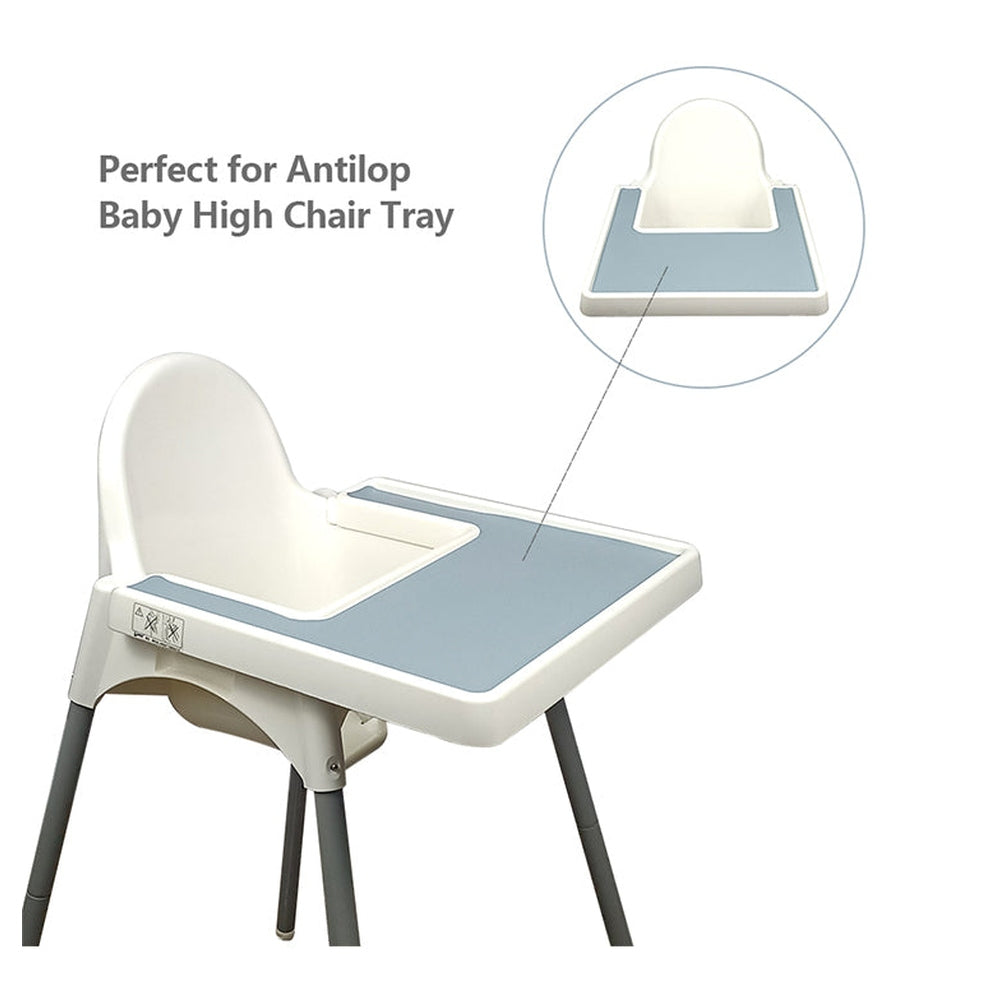 JBØRN Silicone Antilop High Chair (IKEA) Surface Table Mat | Personalisable - Personalisable Baby Products Sold and Personalised by JustBørn