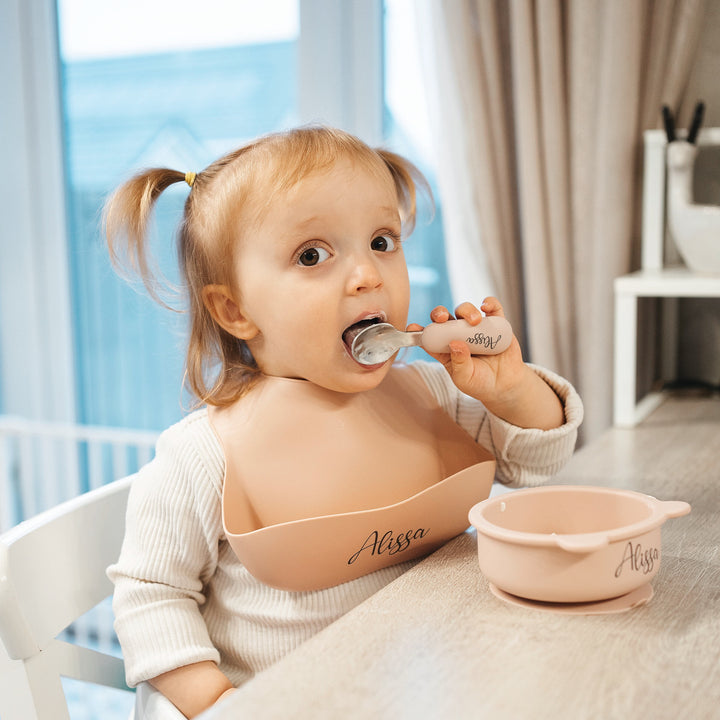 JBØRN Stainless Steel Kids Cutlery Set | Personalisable - Personalisable Baby Products Sold and Personalised by JustBørn
