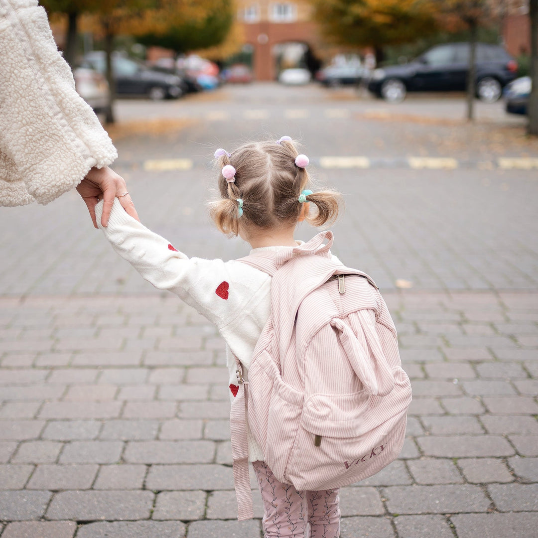 JBØRN Personalised Bunny Backpack - Personalisable Baby Products Sold and Personalised by JustBørn