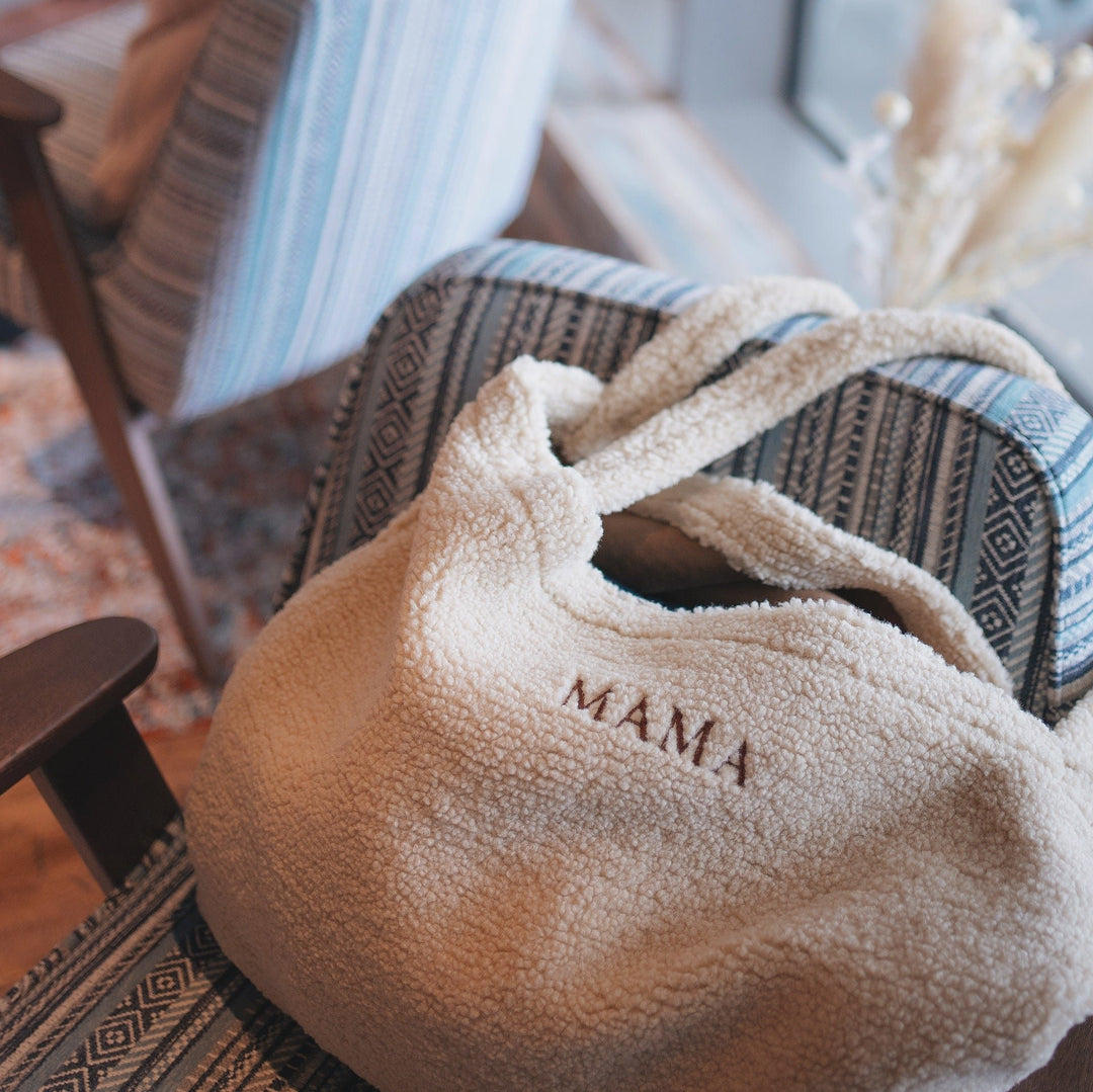 JBØRN Teddy MAMA Bag - Personalisable Baby Products Sold and Personalised by JustBørn