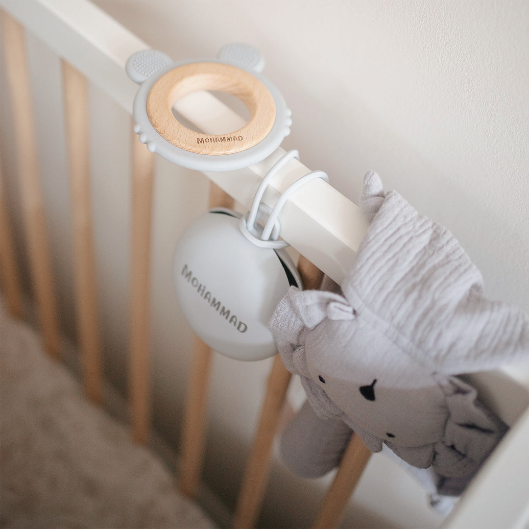 JBØRN Lion Teether Vanilla - Personalisable Baby Products Sold and Personalised by JustBørn