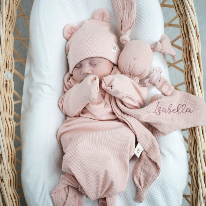 JBØRN Organic Cotton Bunny Comforter - Personalisable Baby Products Sold and Personalised by JustBørn