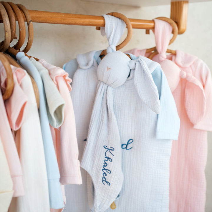 JBØRN Muslin Sleeping Bag & Comforter Set | Organic Cotton - Personalisable Baby Products Sold and Personalised by JustBørn