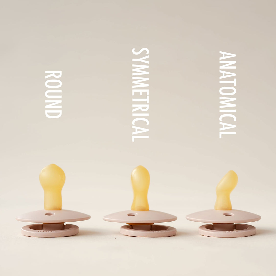 Sucette symétrique en latex de caoutchouc naturel BIBS Color | Personnalisé