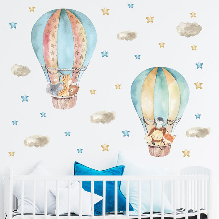 JBØRN Baby Room Wall Sticker Decorations In the Air - Personalisable Baby Products Sold and Personalised by JustBørn