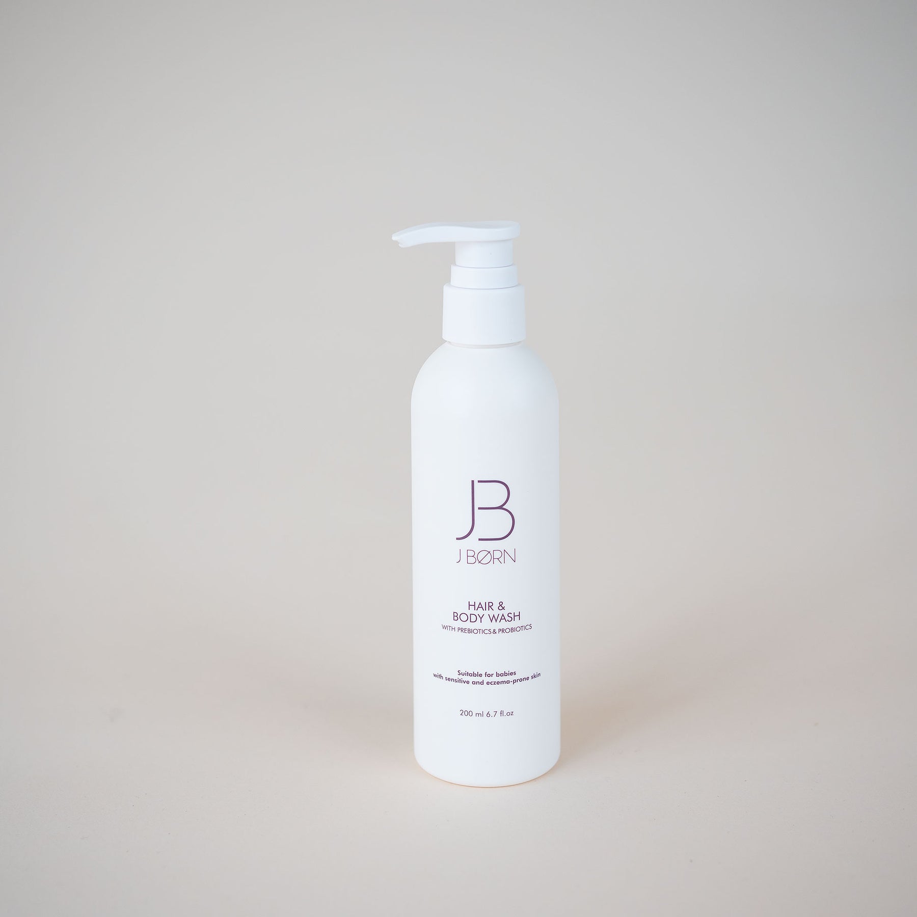 JBØRN Baby Shampoo & Body Wash for Sensitive Skin