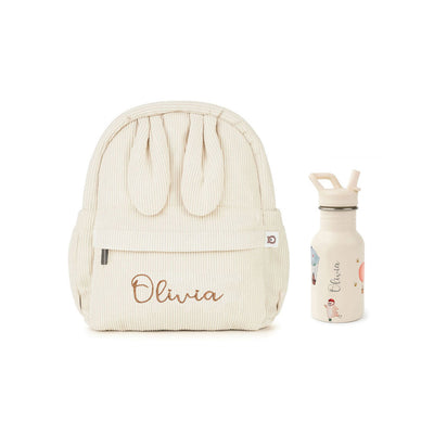 JBØRN Personalised Set | Backpack & Water Bottle Set - Personalisable Baby Products Sold and Personalised by JustBørn