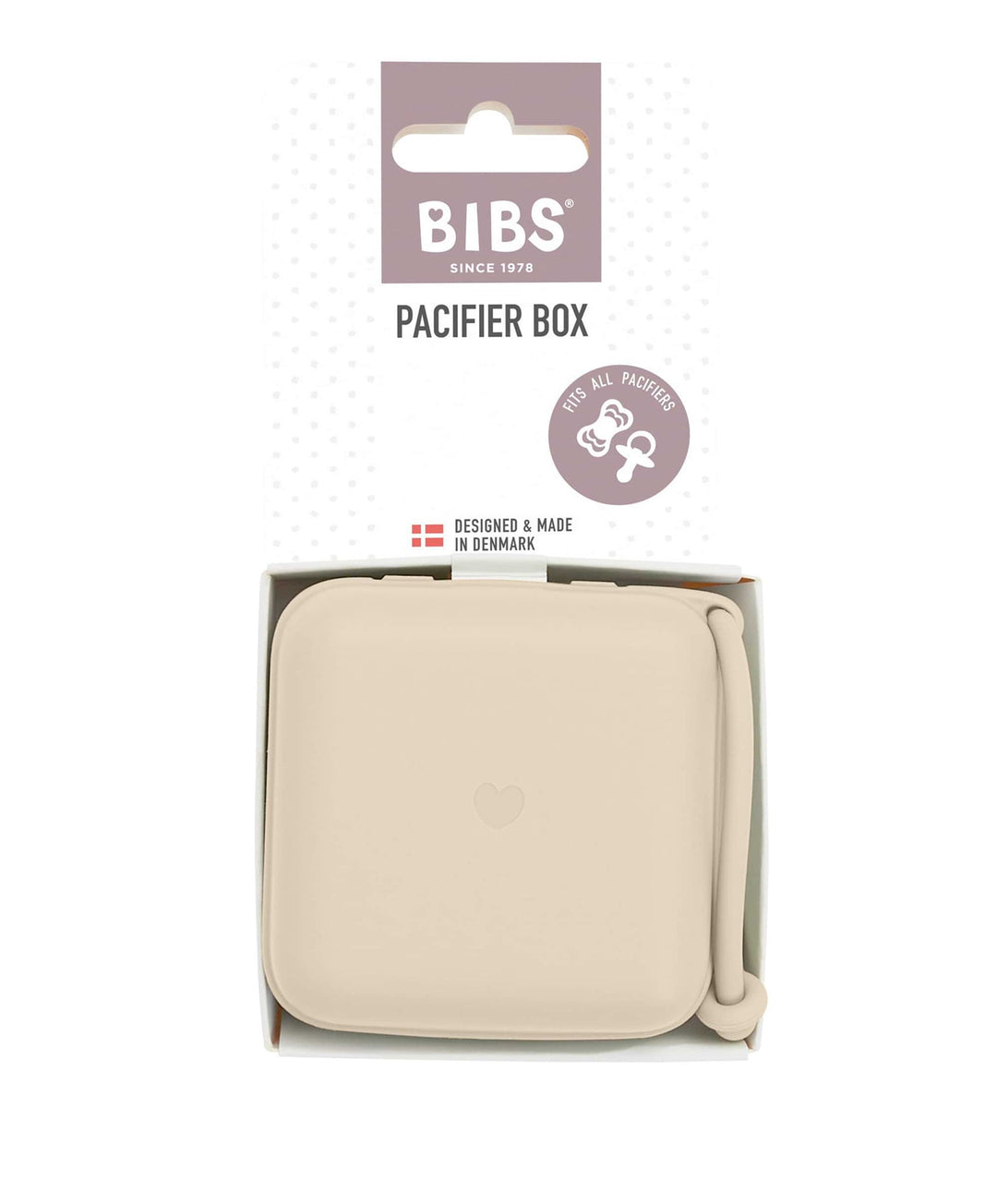 BIBS Pacifier Box Chamomile Lawn Baby Blue - Personalisable Baby Products Sold and Personalised by JustBørn