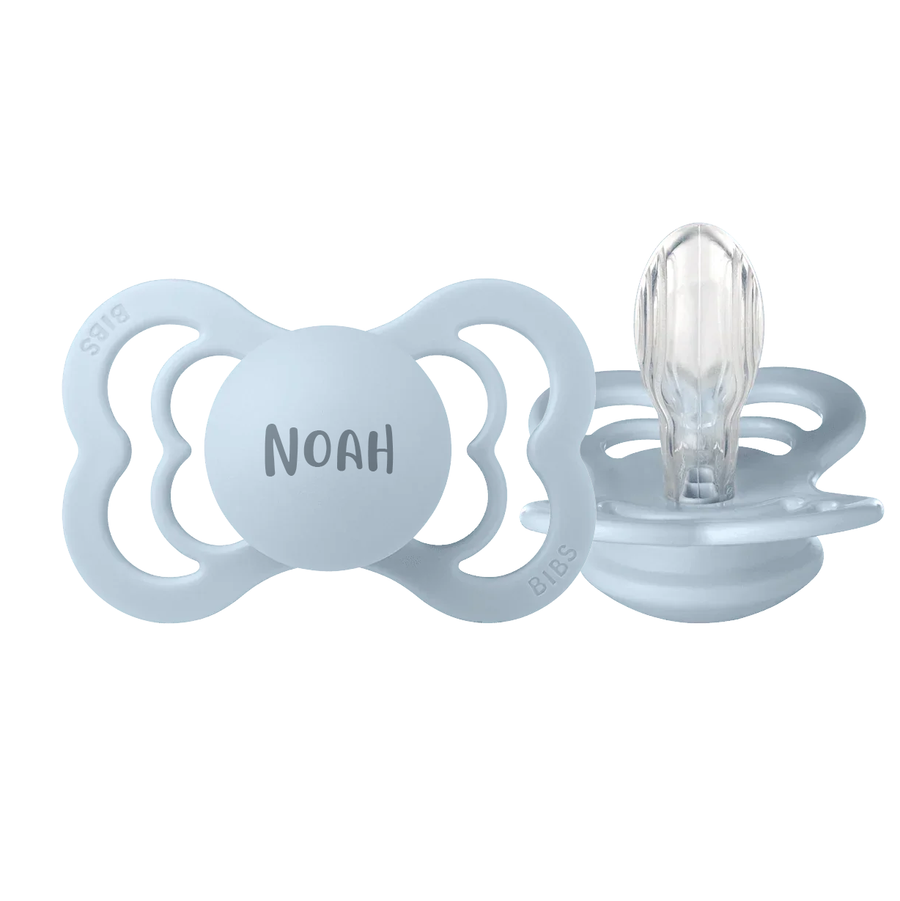BIBS SUPREME Silicone Pacifiers | Personalised - Personalisable Baby Products Sold and Personalised by JustBørn