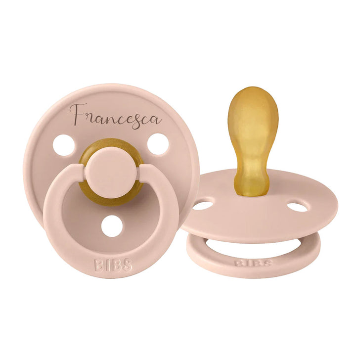 Sucette symétrique en latex de caoutchouc naturel BIBS Color | Personnalisé