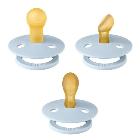 BIBS Colour Pacifiers - Try-It Collection - Pack of 3 Sage - Personalisable Baby Products Sold and Personalised by JustBørn