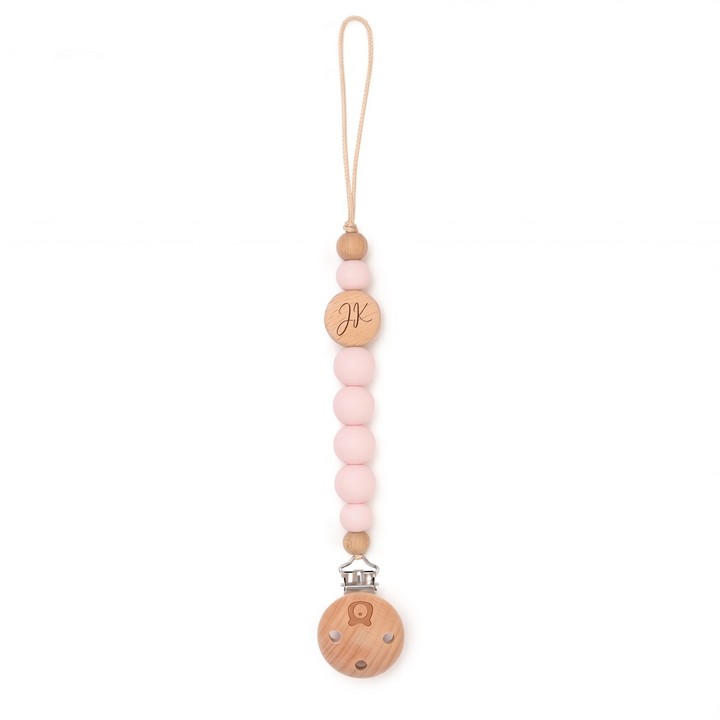 JBØRN Pacifier Clip Blossom Yes - Personalisable Baby Products Sold and Personalised by JustBørn