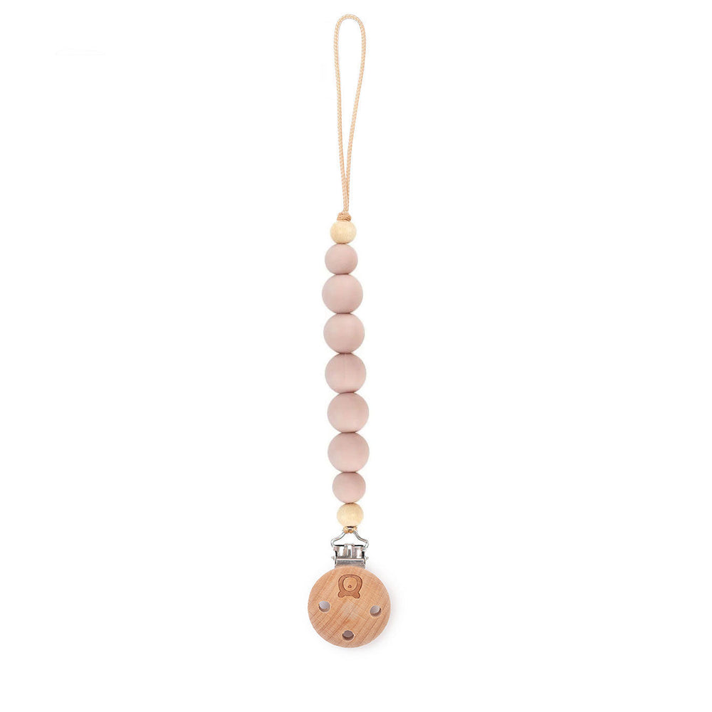 JBØRN Pacifier Clip Ivory - Personalisable Baby Products Sold and Personalised by JustBørn