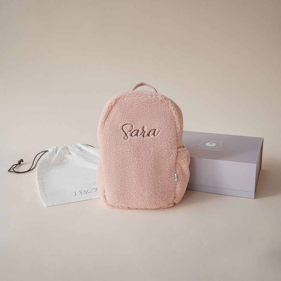 JBØRN Kids Gift Box | Teddy Backpack with Chest Strap - Personalisable Baby Products Sold and Personalised by JustBørn