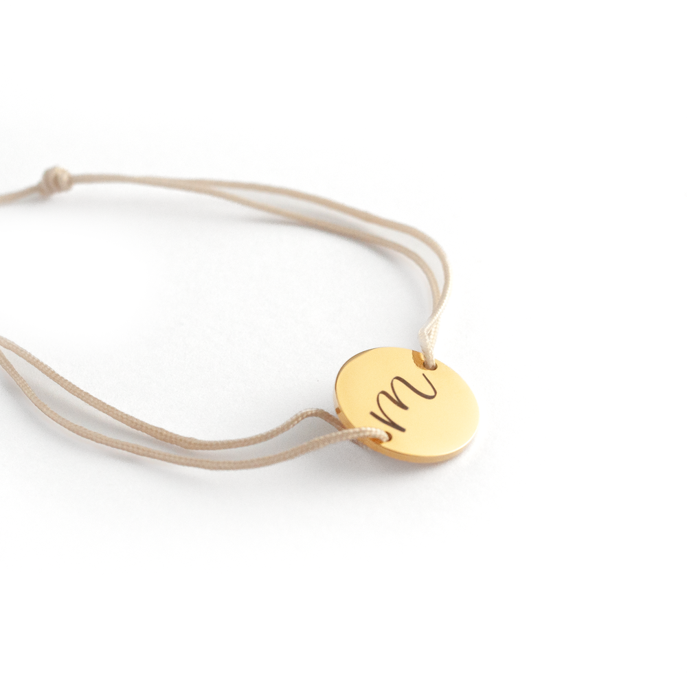 JBØRN Cord Bracelet | Personalisable in , sold by JBørn Baby Products Shop, Personalizable by JustBørn