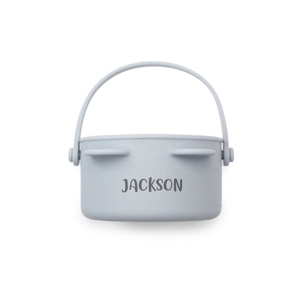 JBØRN Snack Cup With Lid & Handle | Personalise - Personalisable Baby Products Sold and Personalised by JustBørn