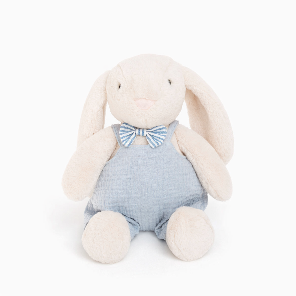 JBØRN Gepersonaliseerd crème konijntje knuffel voor kinderen (ideaal cadeau voor kinderen van 1-3 jaar)