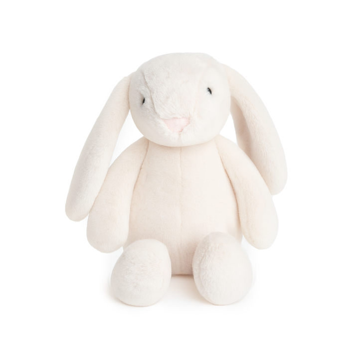 JBØRN Cream Bunny Soft Toy with Personalised Outfit Cream Cuddle Bunny (No Outfit) - Personalisable Baby Products Sold and Personalised by JustBørn