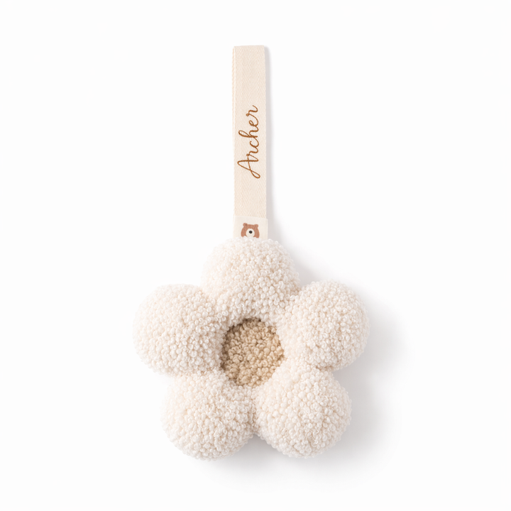 JBØRN Plush Comforter with Pacifier Holder Loop - Personalisable Baby Products Sold and Personalised by JustBørn