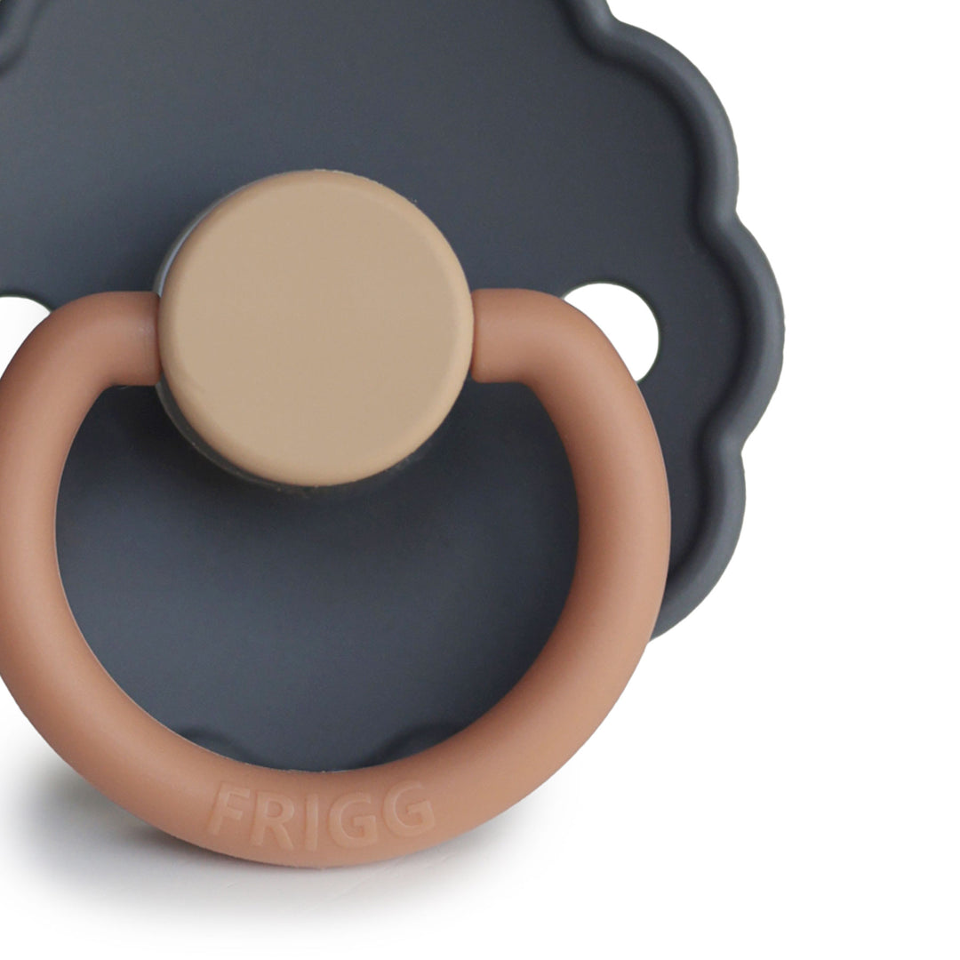 FRIGG Daisy Bloom Silicone Pacifier | Personalised Aurora - Personalisable Baby Products Sold and Personalised by JustBørn