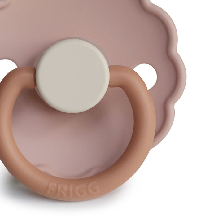 FRIGG Daisy Bloom Silicone Pacifier | Personalised Biscuit - Personalisable Baby Products Sold and Personalised by JustBørn
