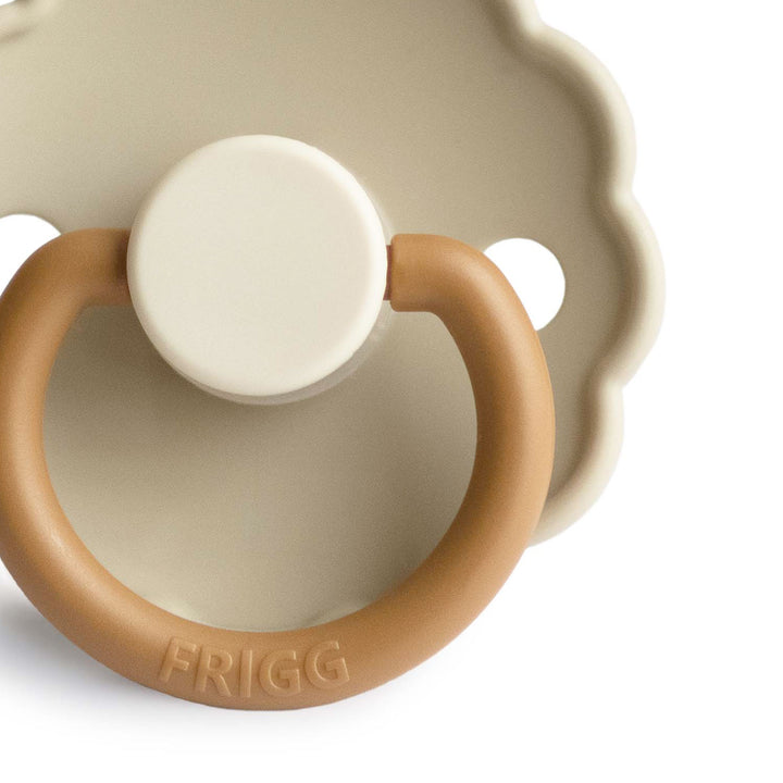 FRIGG Daisy Bloom Silicone Pacifier | Personalised Desert - Personalisable Baby Products Sold and Personalised by JustBørn