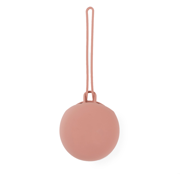 JBØRN Pacifier Holder Pod Dusty Rose Pod - Personalisable Baby Products Sold and Personalised by JustBørn