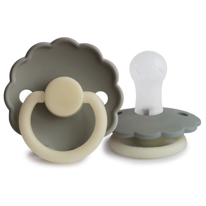 Portobello Night Glow FRIGG Daisy Silicone Pacifier by FRIGG sold by JBørn Baby Products Shop