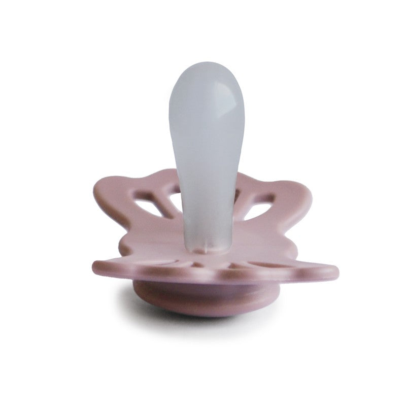 Cream FRIGG Lucky Symmetrical Silicone Pacifiers by FRIGG sold by JBørn Baby Products Shop
