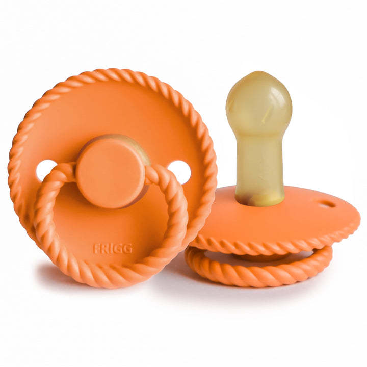 Mapple FRIGG Rope Natural Rubber Latex Pacifiers by FRIGG sold by JBørn Baby Products Shop