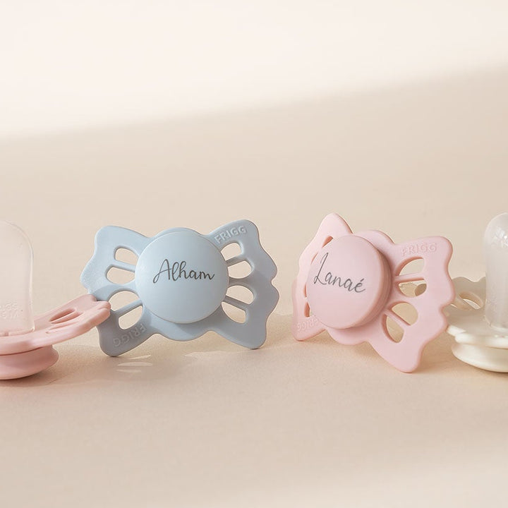 FRIGG Lucky Symmetrical Silicone Pacifiers | Personalised - Personalisable Baby Products Sold and Personalised by JustBørn