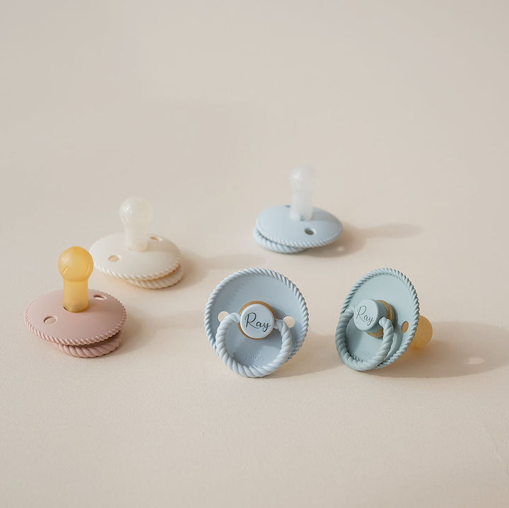 FRIGG Rope Silicone Pacifiers | Personalised - Personalisable Baby Products Sold and Personalised by JustBørn