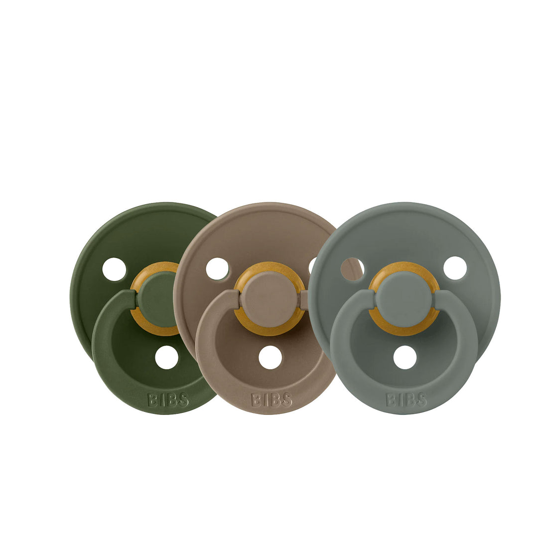 BIBS Colour Natural Rubber Latex Pacifiers Peri - Personalisable Baby Products Sold and Personalised by JustBørn