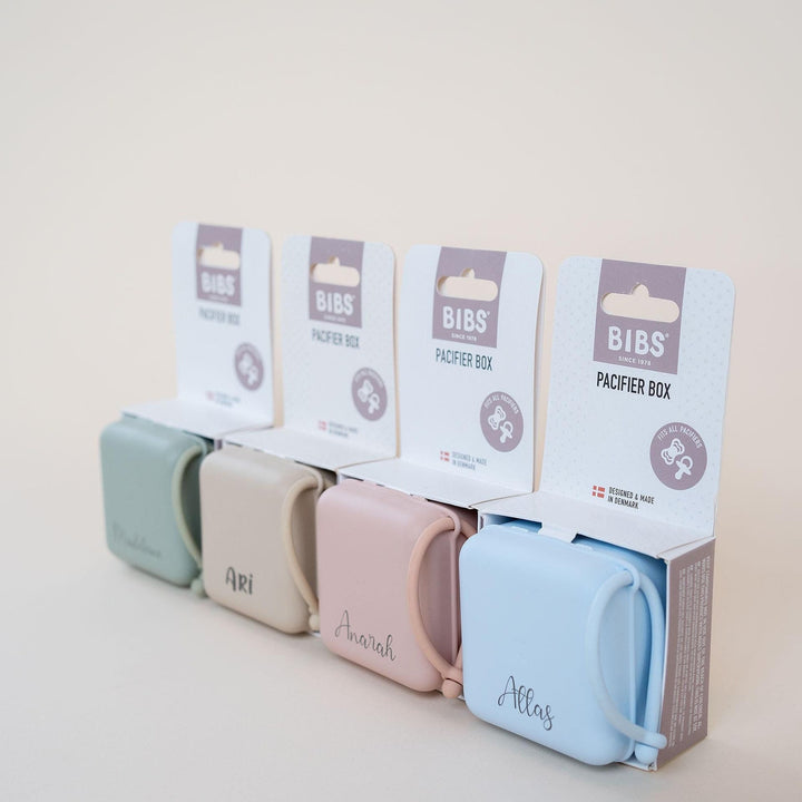 BIBS Pacifier Box - Personalisable Baby Products Sold and Personalised by JustBørn