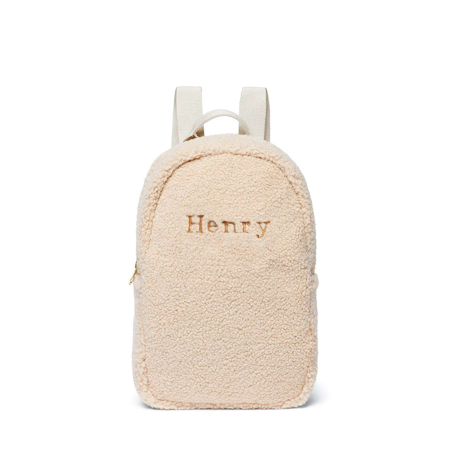 Teddy Tan JBØRN Teddy Kids Backpack with Chest Strap | Personalisable by Just Børn sold by JBørn Baby Products Shop