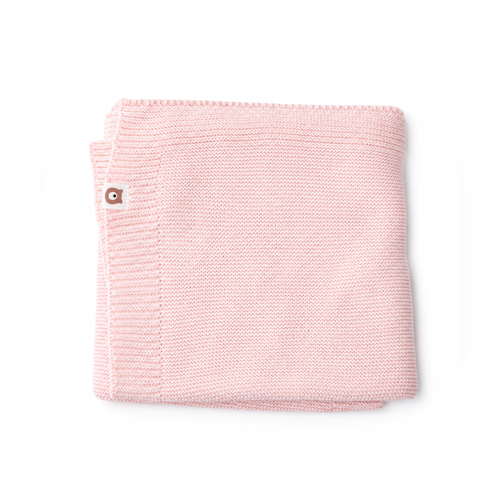 JBØRN Knitted Blanket Knitted Blanket | Blossom - Personalisable Baby Products Sold and Personalised by JustBørn