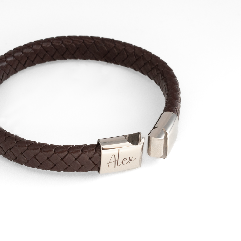  JBØRN Leather Bracelet | Personalisable by Just Børn sold by JBørn Baby Products Shop
